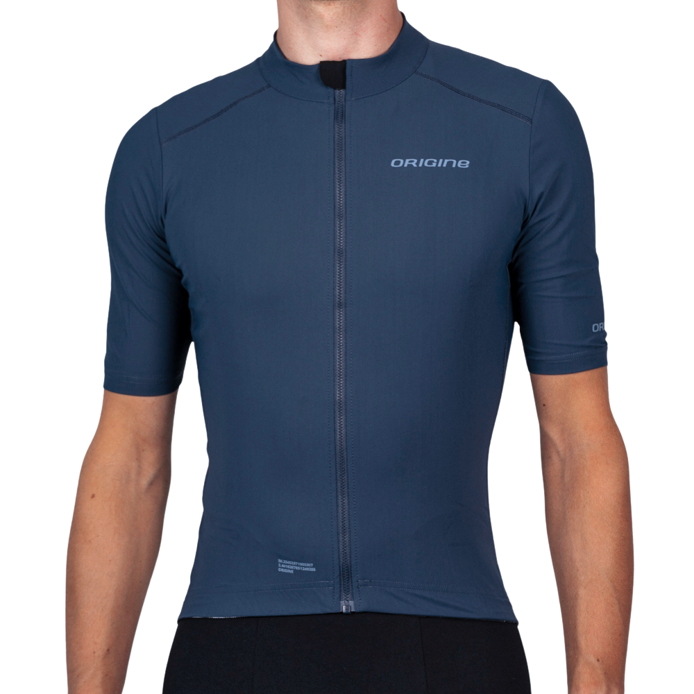 Heren Gravel Jersey Kobaltblauw