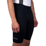 Heren Weg Bib Tight Zwart logo wit