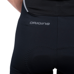 Heren-Road Bib Tight Zwart logogrijs