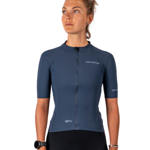 Maillot Gravel Femme Bleu Cobalt